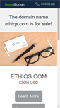 Mobile Screenshot of ethiqs.com